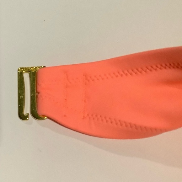 Smart Sexy Neon Coral Bikini Top Sz 36 DDD NWT - Picture 7 of 7